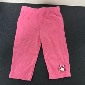 Cute Pink Baby Pants with Bunny Patch 90’s